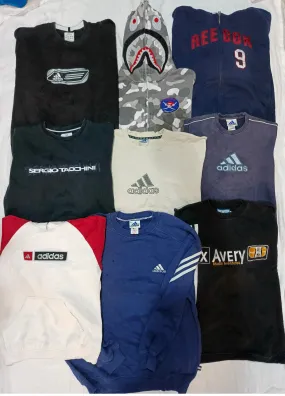 Adidas ,mix brand sweatshirts