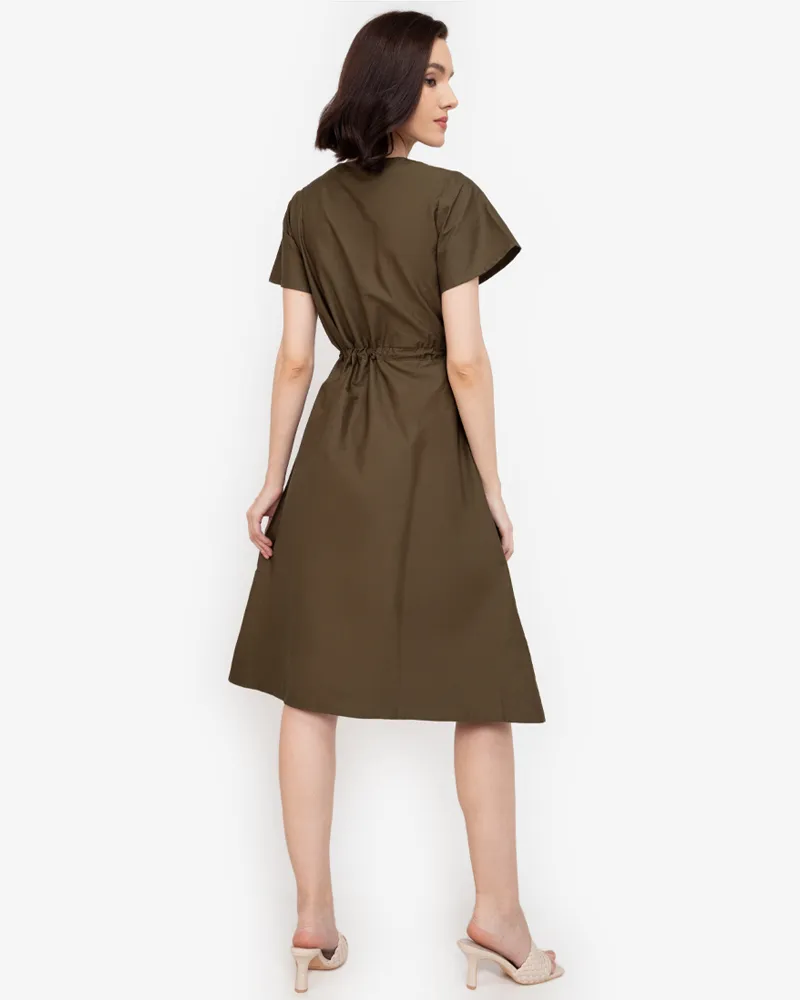 Britanni Short Sleeved Dress