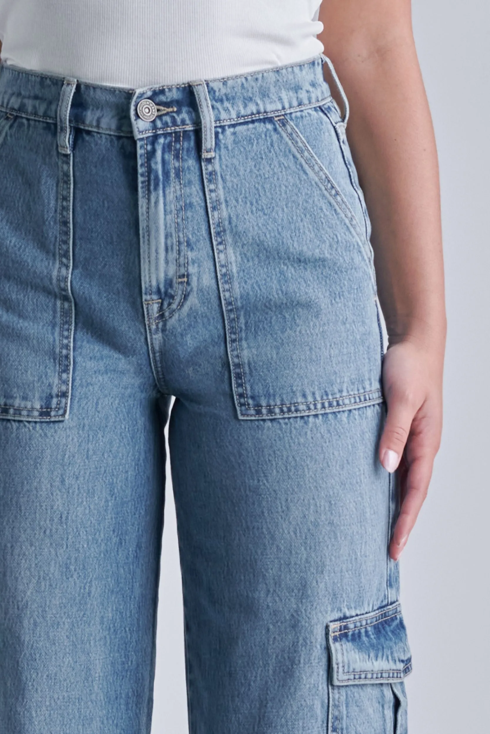 Hidden Logan High Waist Dad Jeans