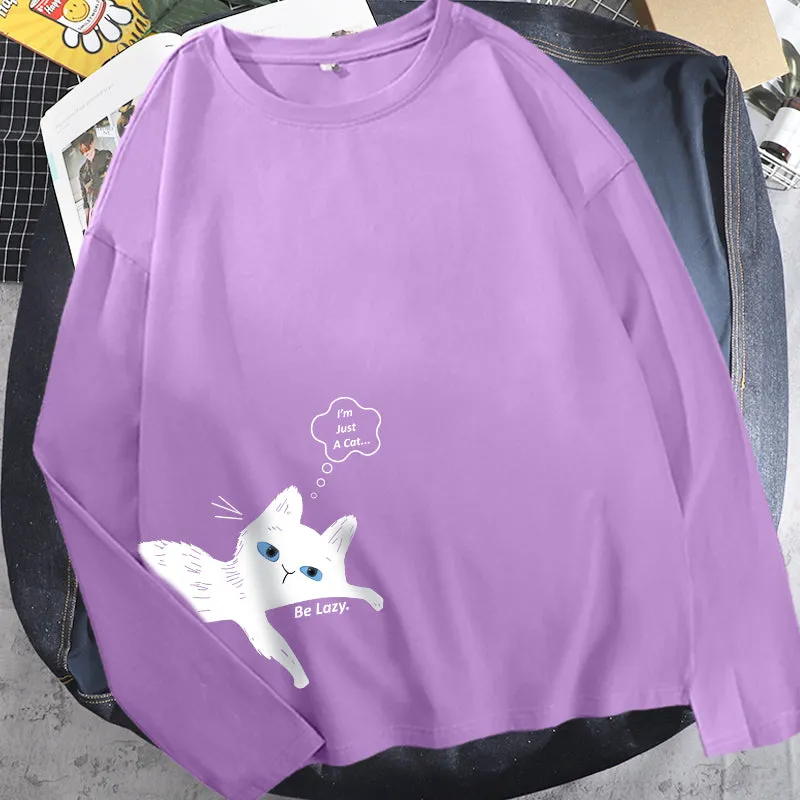 Kawaii Lazy Cat Sweatshirt
