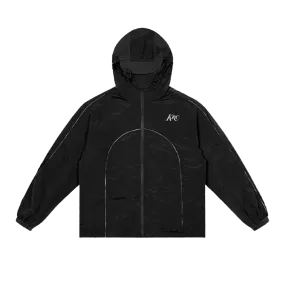 KRC RIPSTOP TRACK JACKET BLACK
