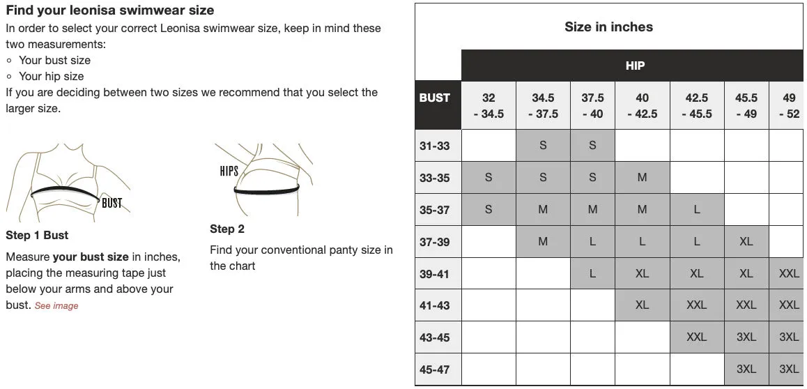 Leonisa Control Shaping Swim Short (192603) - Black