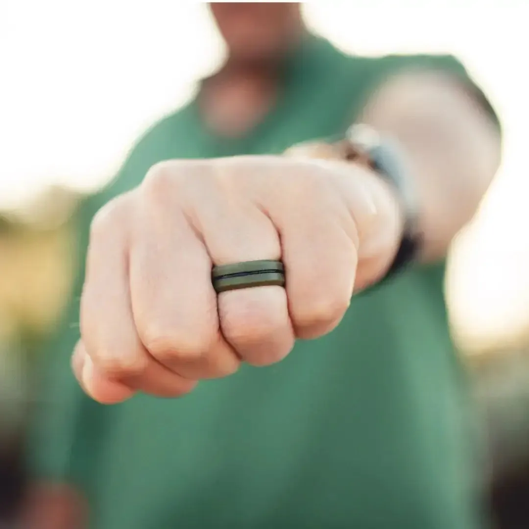 Men's TRAX - Set of 3 Silicone Rings