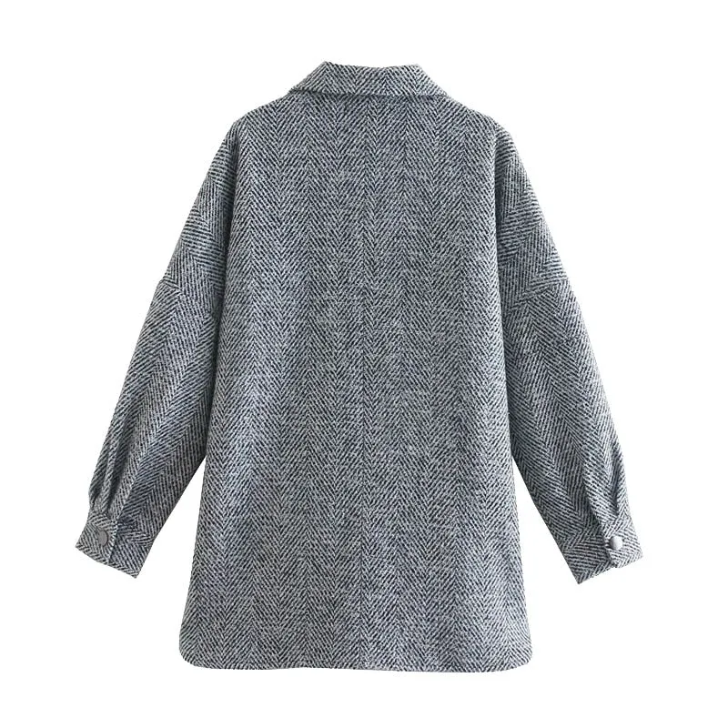 OVERSIZED ASYMMETRIC JACKET