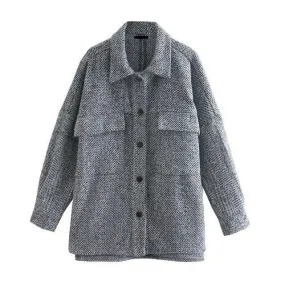 OVERSIZED ASYMMETRIC JACKET