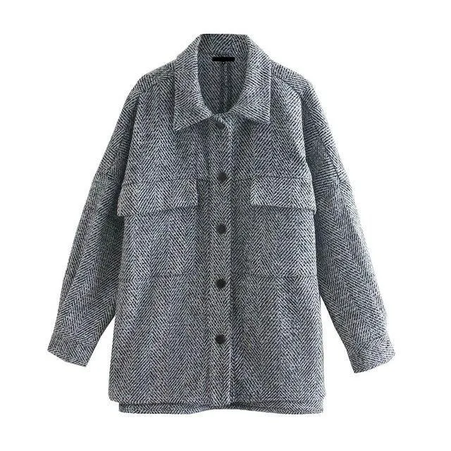 OVERSIZED ASYMMETRIC JACKET