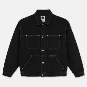 Polar Skate Co. - Patrik Denim Jacket - Silver Black