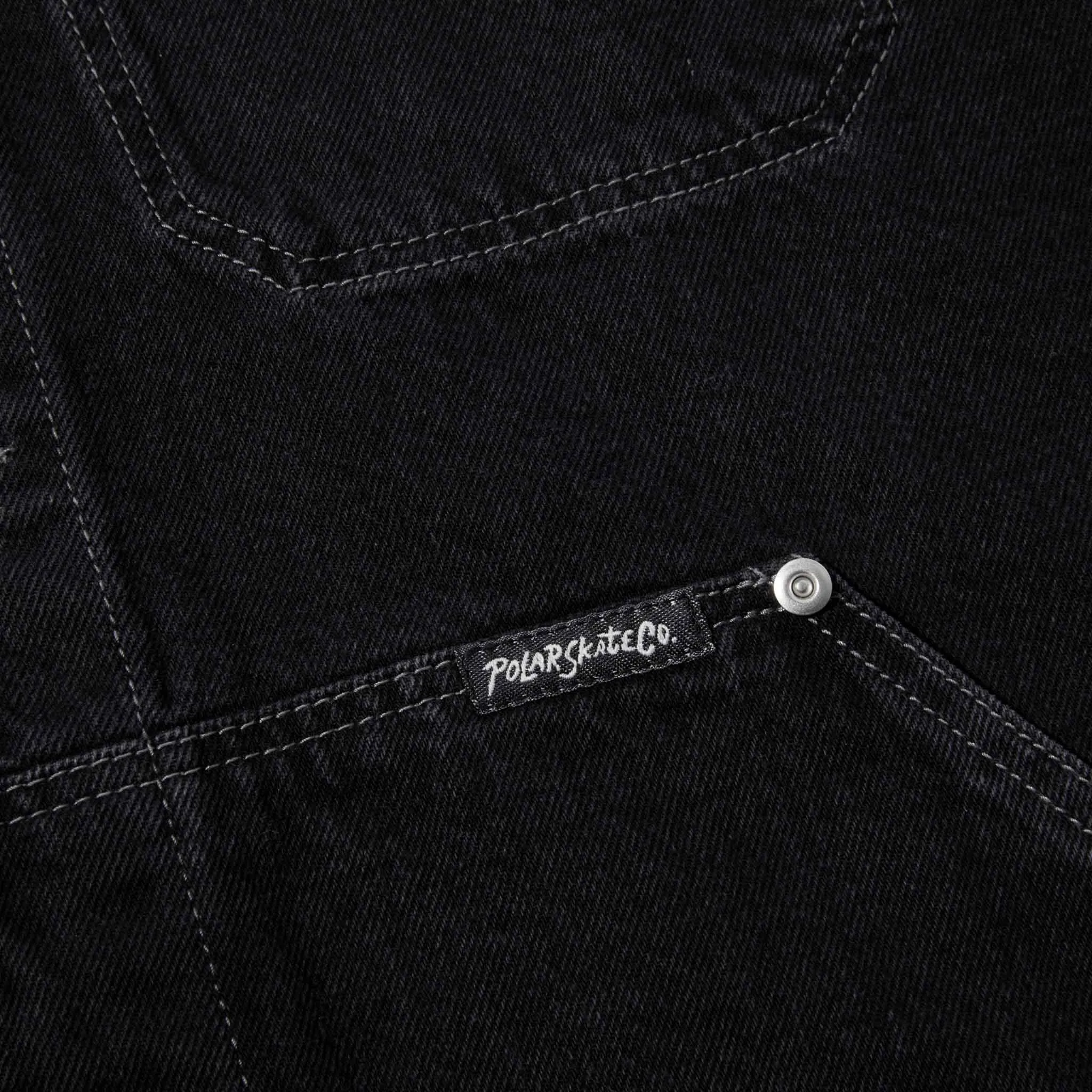 Polar Skate Co. - Patrik Denim Jacket - Silver Black