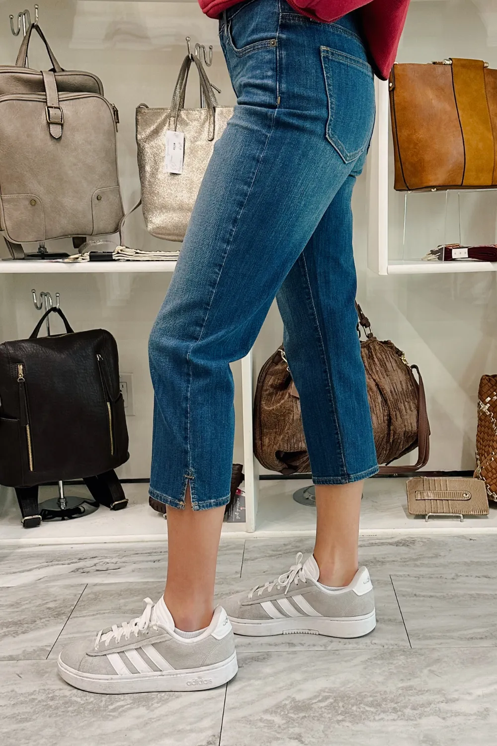 SPANX The Slim-X Casual Capri Jean