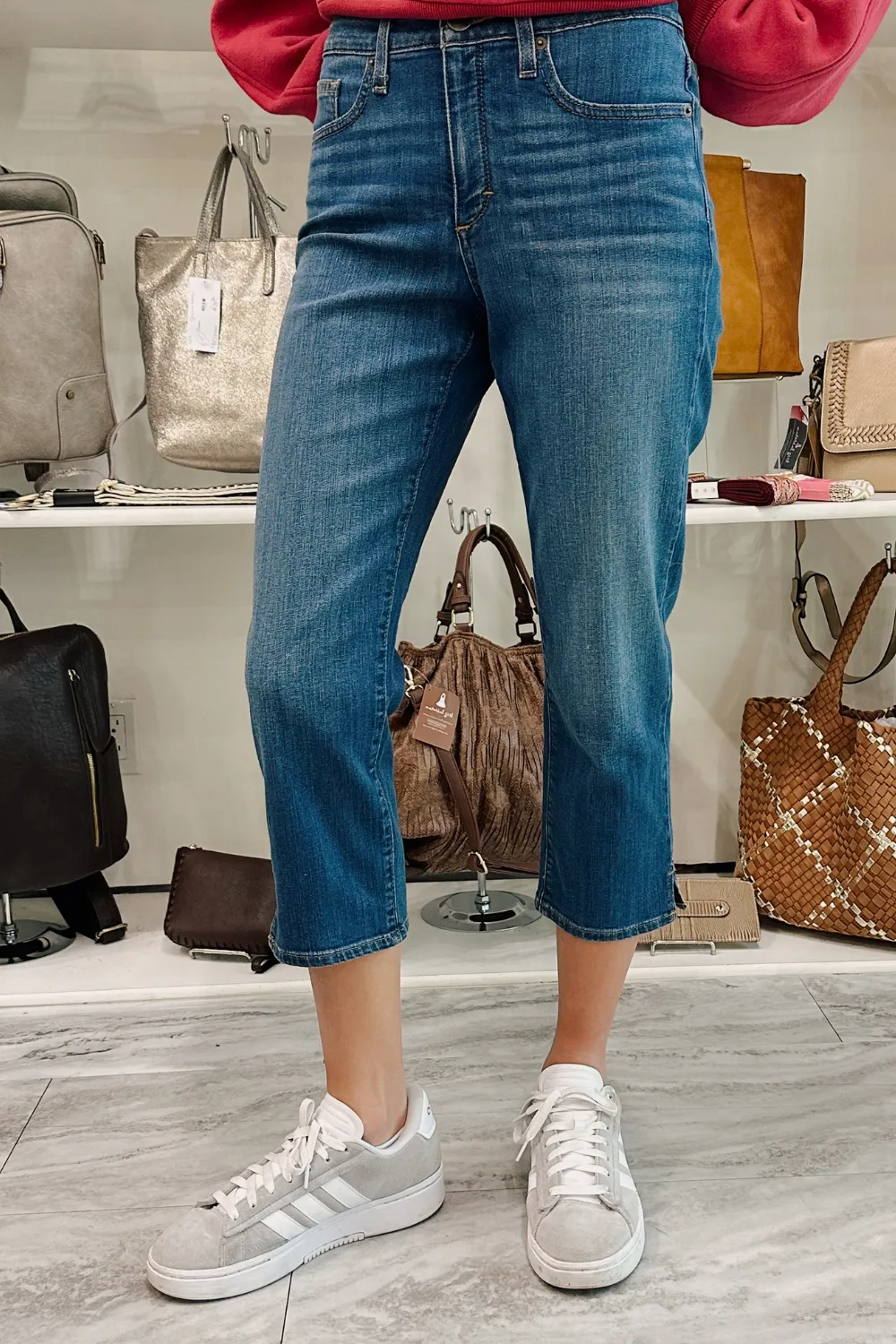 SPANX The Slim-X Casual Capri Jean