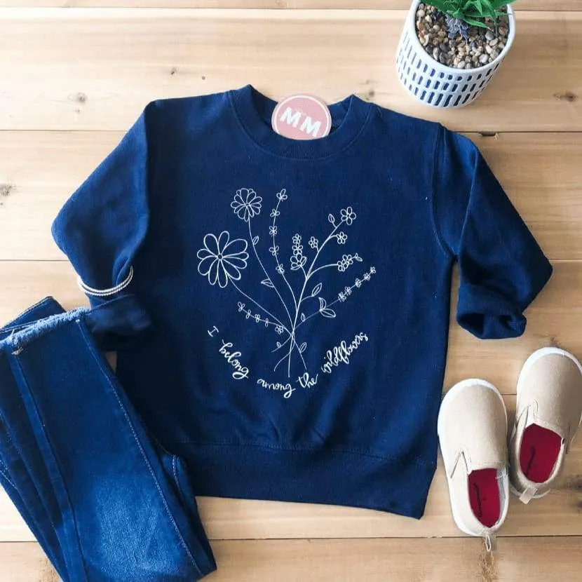 Wildflowers Toddler Sweatshirt