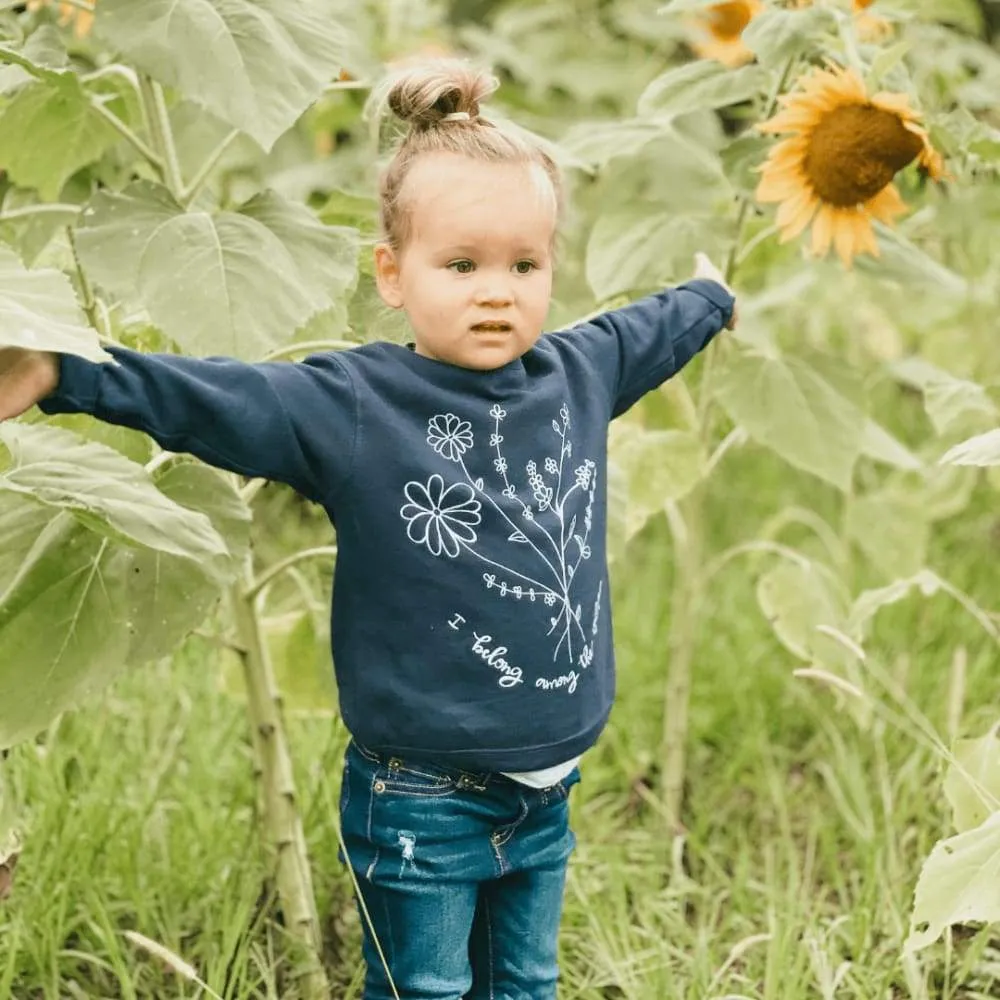 Wildflowers Toddler Sweatshirt